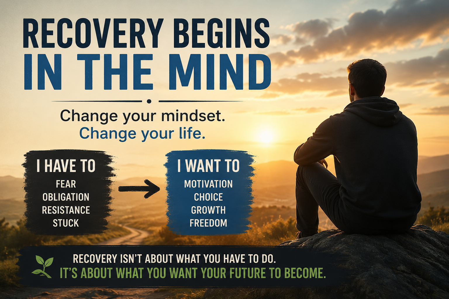 Recovery Begins in the Mind: Changing “I Have To” Into “I Want To”