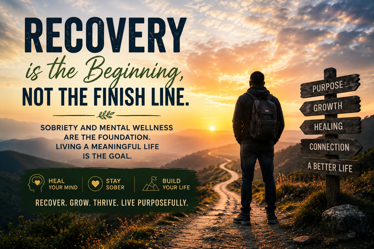 Recovery Is the Beginning, Not the Finish Line by Randal Terrell